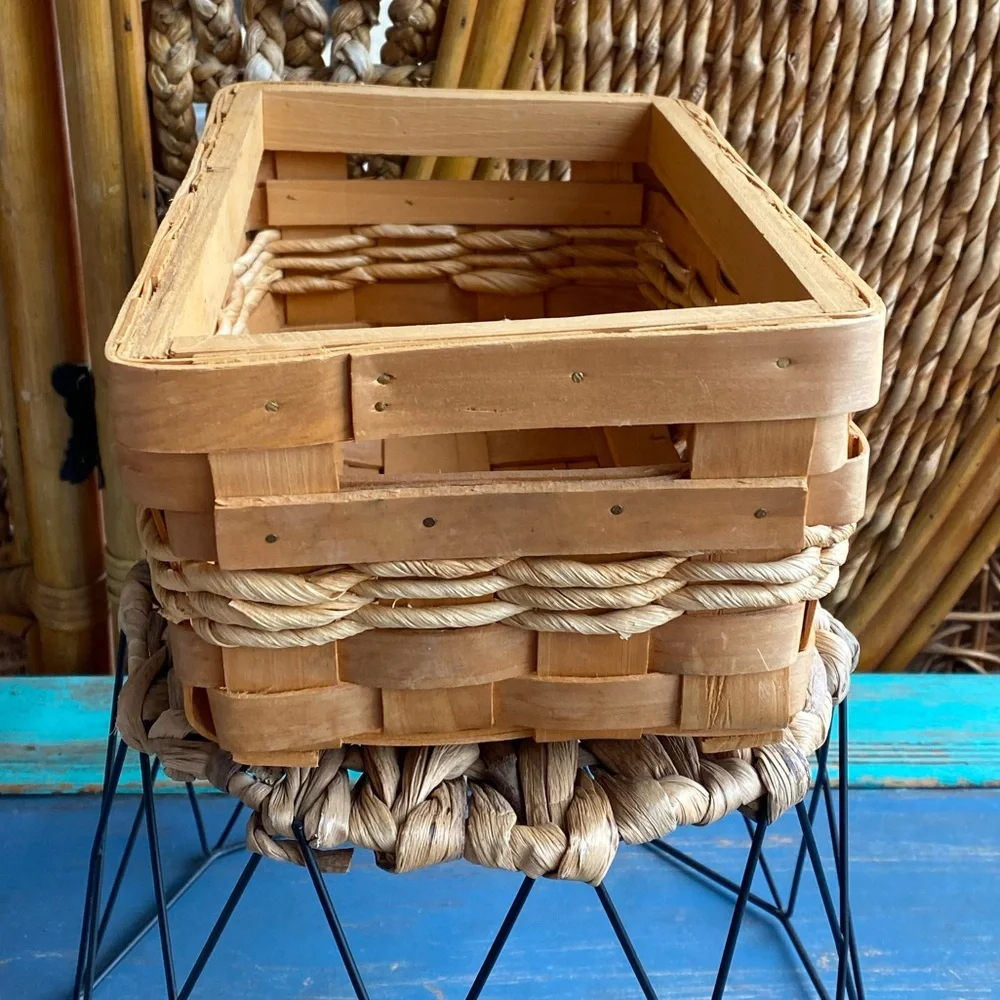 Natural Woven Storage Decretive Basket